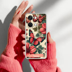 Butterfly Customize Transparent Silicon Case For OnePlus Nord 3 5G