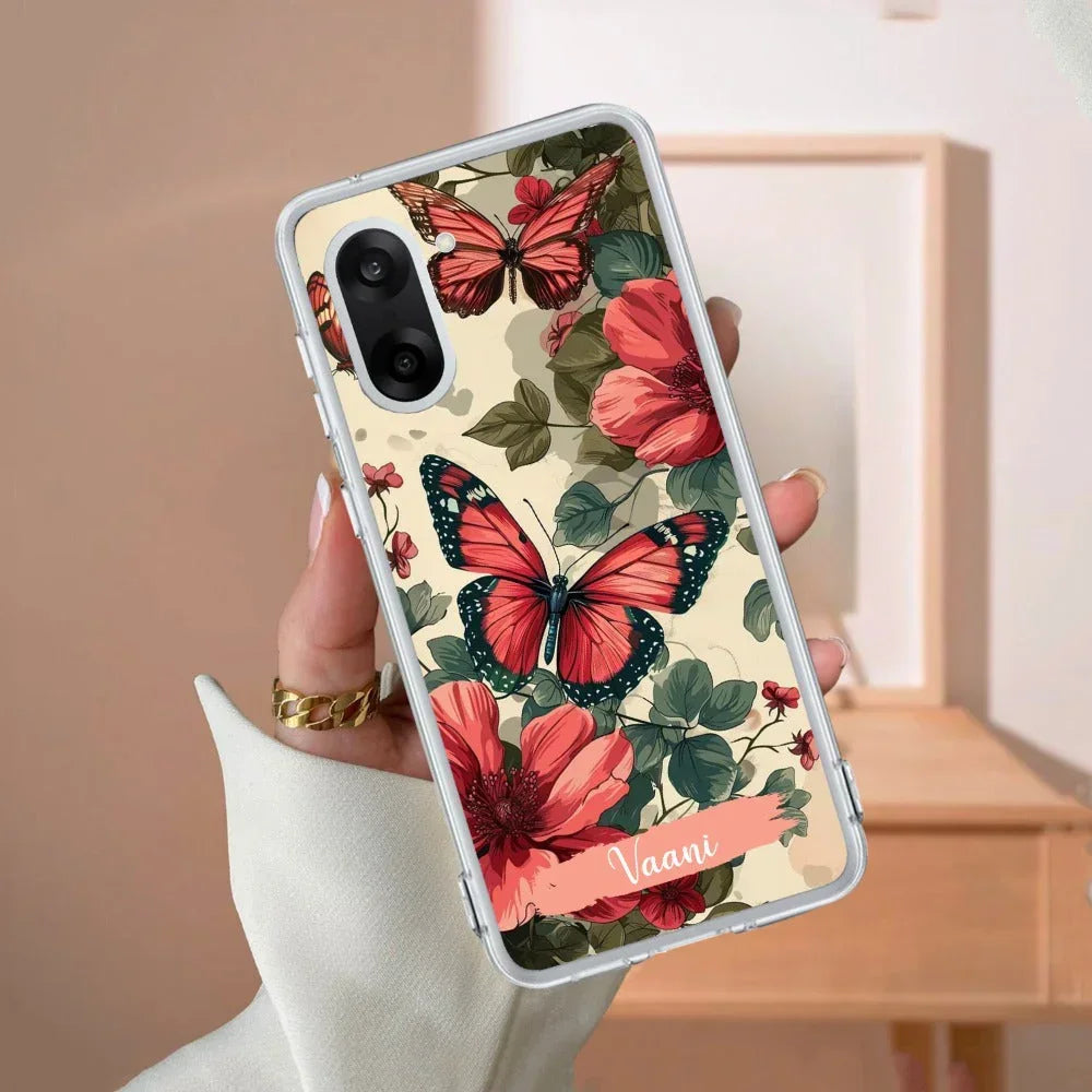 Butterfly Customize Transparent Silicon Case For OnePlus - ShopOnCliQ