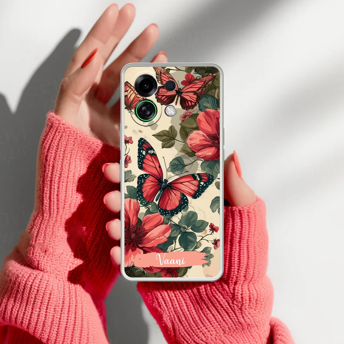 Astronaut Customize Transparent Silicon Case For Oppo