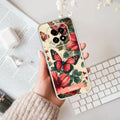 Butterfly Customize Anti Yelllow Case For Realme C63 5G