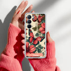 Butterfly Customize Anti Yelllow Case For Realme Narzo 80x 5G