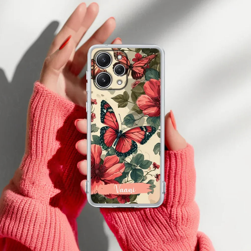 Butterfly Customize Transparent Silicon Case For Redmi/Xiaomi - ShopOnCliQ