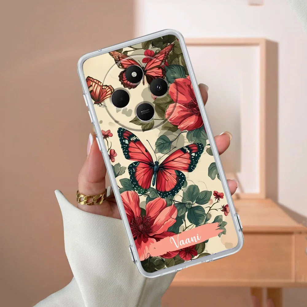 Butterfly Customize Transparent Silicon Case For Redmi/Xiaomi - ShopOnCliQ