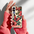 Butterfly  Customize Transparent Silicon Case For Vivo V70 FE 5G