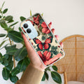 Butterfly  Customize Transparent Silicon Case For Vivo Y29 5G