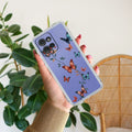 Butterfly Floral Design Anti Yellow Case For Motorola Edge 60 Fusion 5G