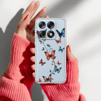 Butterfly Floral Design Anti Yellow Case For Motorola Signature 5G