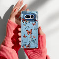 Butterfly Floral Design Anti Yellow Case For Nothing Phone 4A 5G