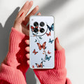 Butterfly Floral Design Anti Yellow Case For OnePlus 12 5G