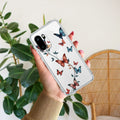 Butterfly Floral Design Transparent Silicon Case For OnePlus 15R 5G