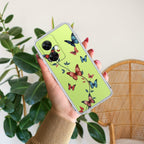 Butterfly Floral Design Anti Yellow Case For OnePlus Nord CE 3 5G
