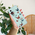 Butterfly Floral Design Anti Yellow Case For OnePlus Nord CE 4 5G