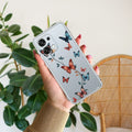 Butterfly Floral Design Anti Yellow Case For Oppo F31 5G