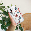 Butterfly Floral Design Anti Yellow Case For Oppo Reno 11 Pro 5G