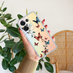 Butterfly Floral Design Anti Yellow Case For Oppo Reno 8 Pro 5G