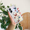 Butterfly Floral Design Anti Yelllow Case For Realme 10 Pro Plus 5G