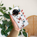 Butterfly Floral Design Anti Yelllow Case For Realme 14 Pro Plus 5G