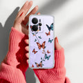Butterfly Floral Design Anti Yelllow Case For Realme 14T 5G