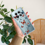 Butterfly Floral Design Anti Yellow Case For Redmi Note 15 5G