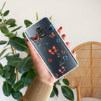 Butterfly Floral Design Anti Yellow Case For Redmi Note 9 Pro