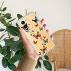 Butterfly Floral Design Anti Yellow Case For Vivo V25 Pro 5G