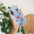 Butterfly Floral Design Anti Yellow Case For Vivo V27 Pro 5G