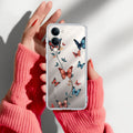 Butterfly Floral Design Anti Yellow Case For Vivo T4 Lite 5G