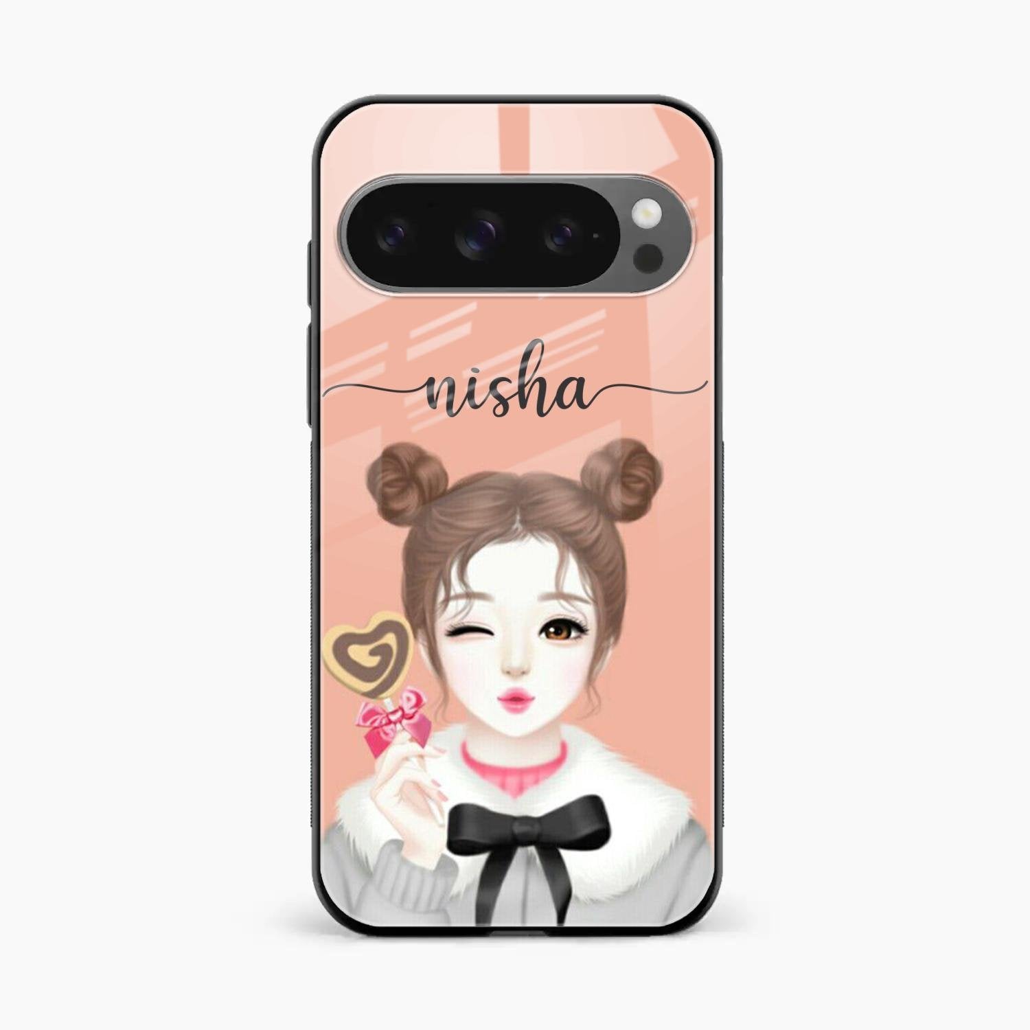 Candy Wink Customize Glass Case Cover For Google Pixel 10 Pro XL