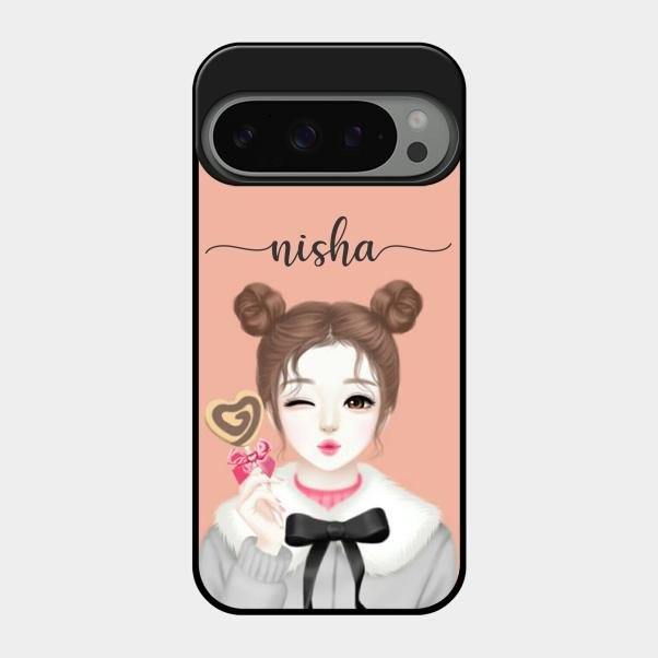 Candy Wink Customize Glass Case Cover For Google Pixel 9 Pro 5G