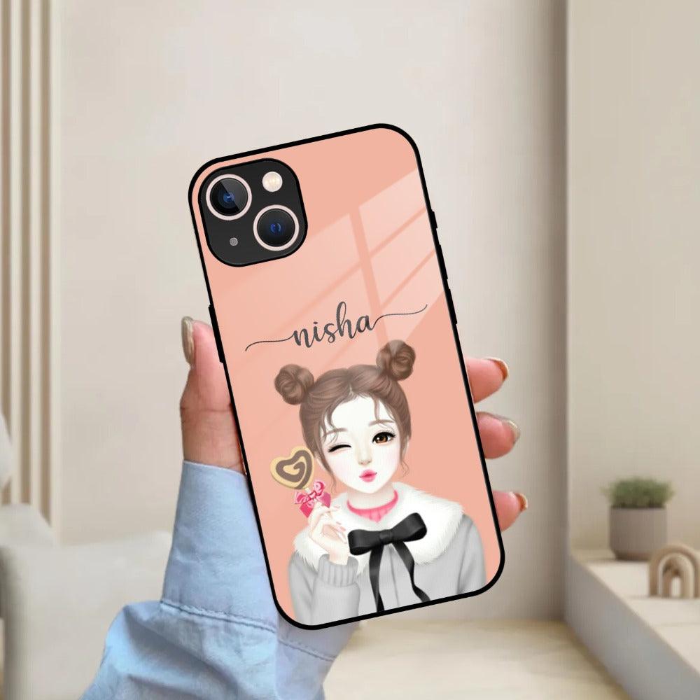 Candy Wink Customize Glass Case Cover For Motorola