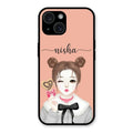 Candy Wink Customize Glass Case Cover For iPhone 15