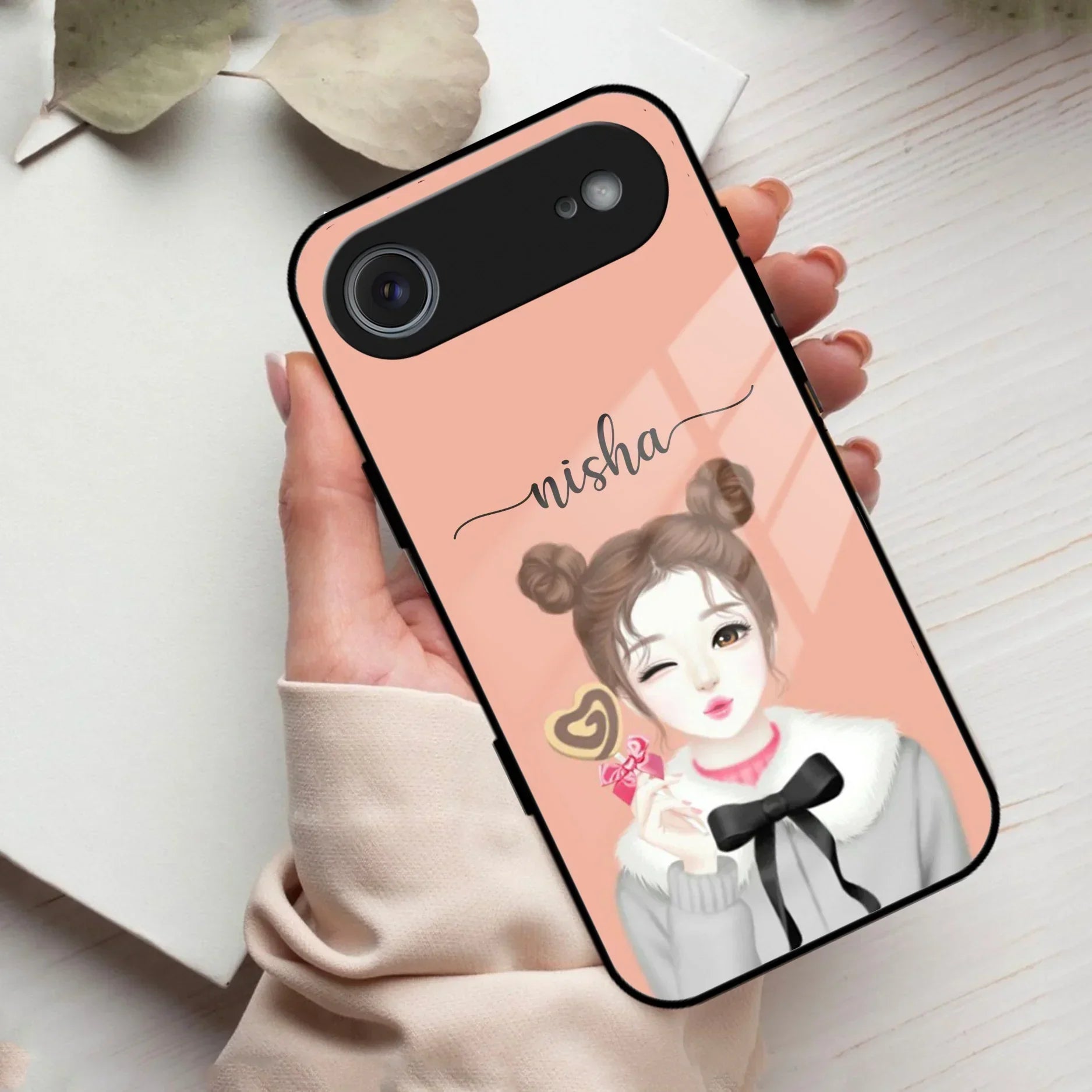 Candy Wink Customize Glass Case Cover For iPhone - ShopOnCliQ