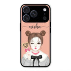 Candy Wink Customize Glass Case Cover For iPhone 17 Pro