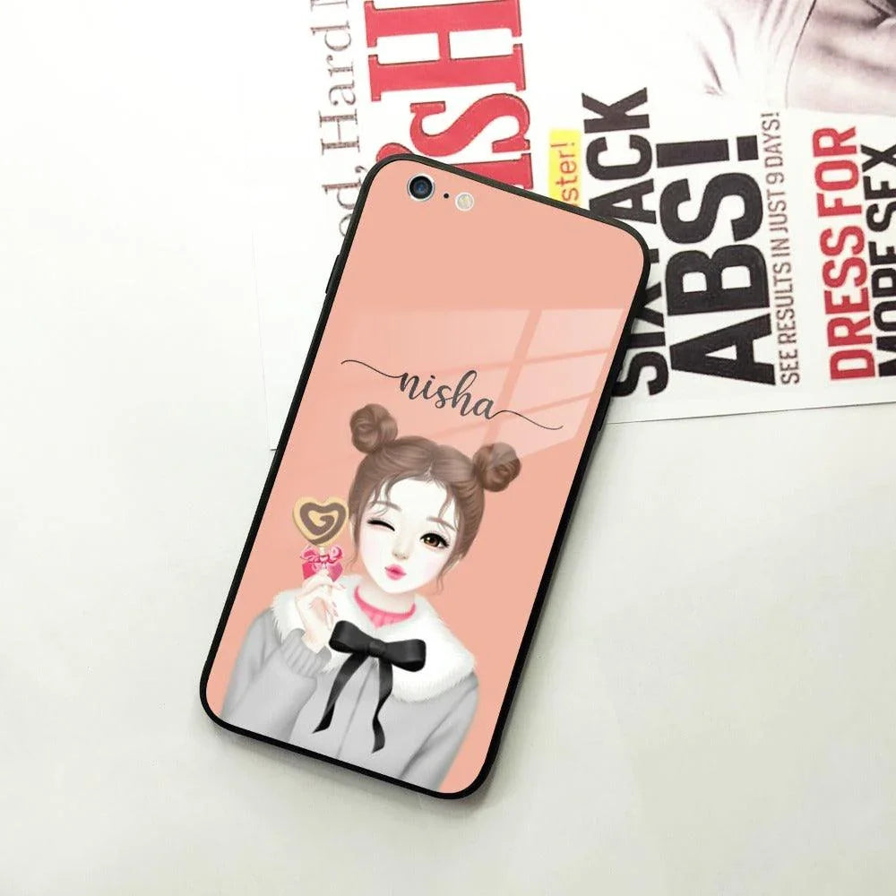 Candy Wink Customize Glass Case Cover For iPhone - ShopOnCliQ