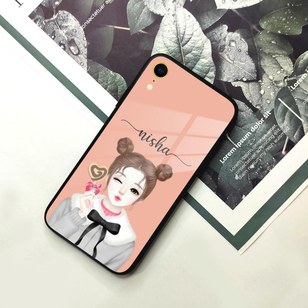 Candy Wink Customize Glass Case Cover For iPhone - ShopOnCliQ
