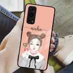 Candy Wink Customize Glass Case Cover For Vivo - ShopOnCliQ