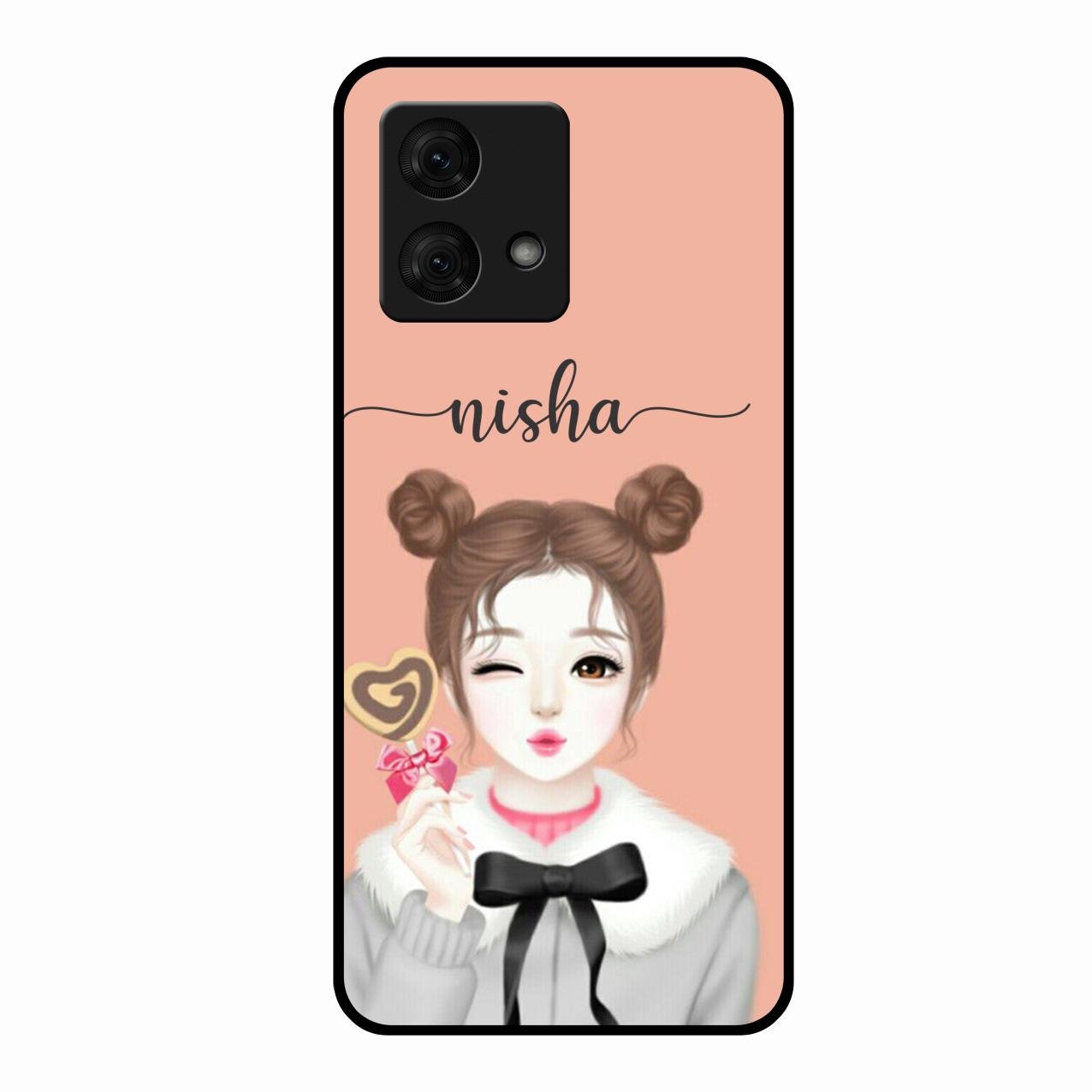Candy Wink Customize Glass Case Cover For Motorola g84 5G