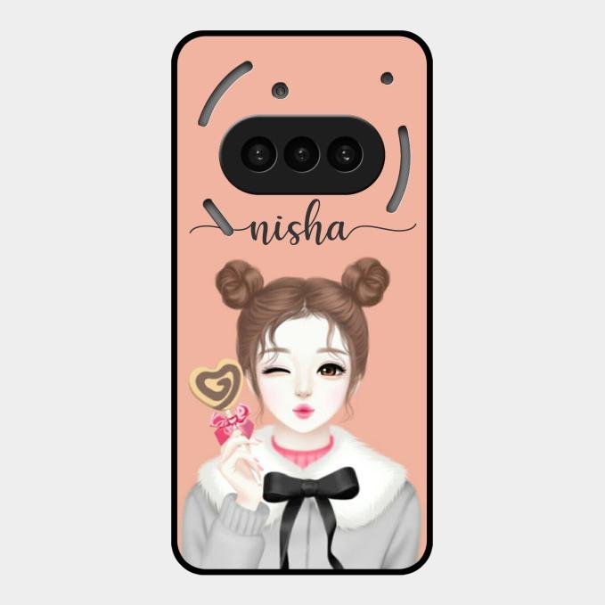 Candy Wink Customize Glass Case Cover For Nothing Phone 3A 5G