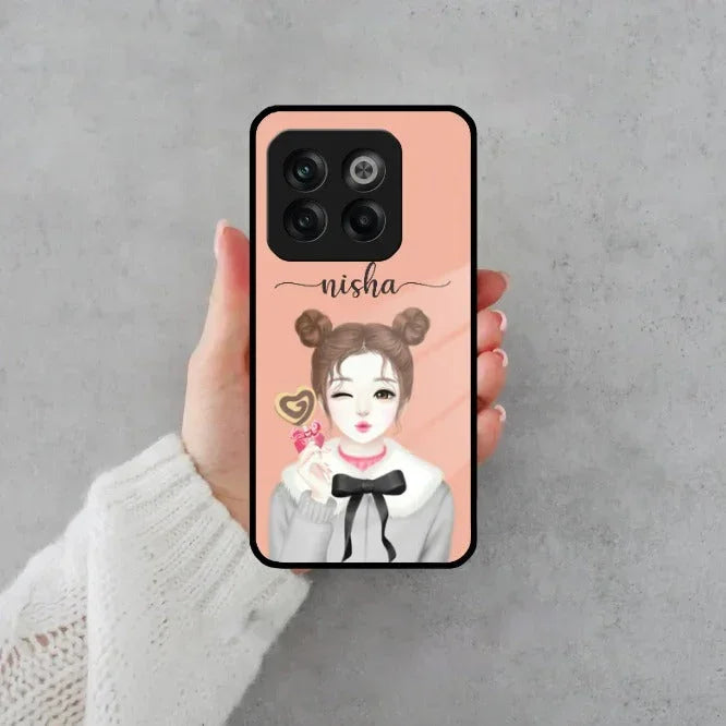 Candy Wink Customize Glass Case Cover For Oneplus - ShopOnCliQ