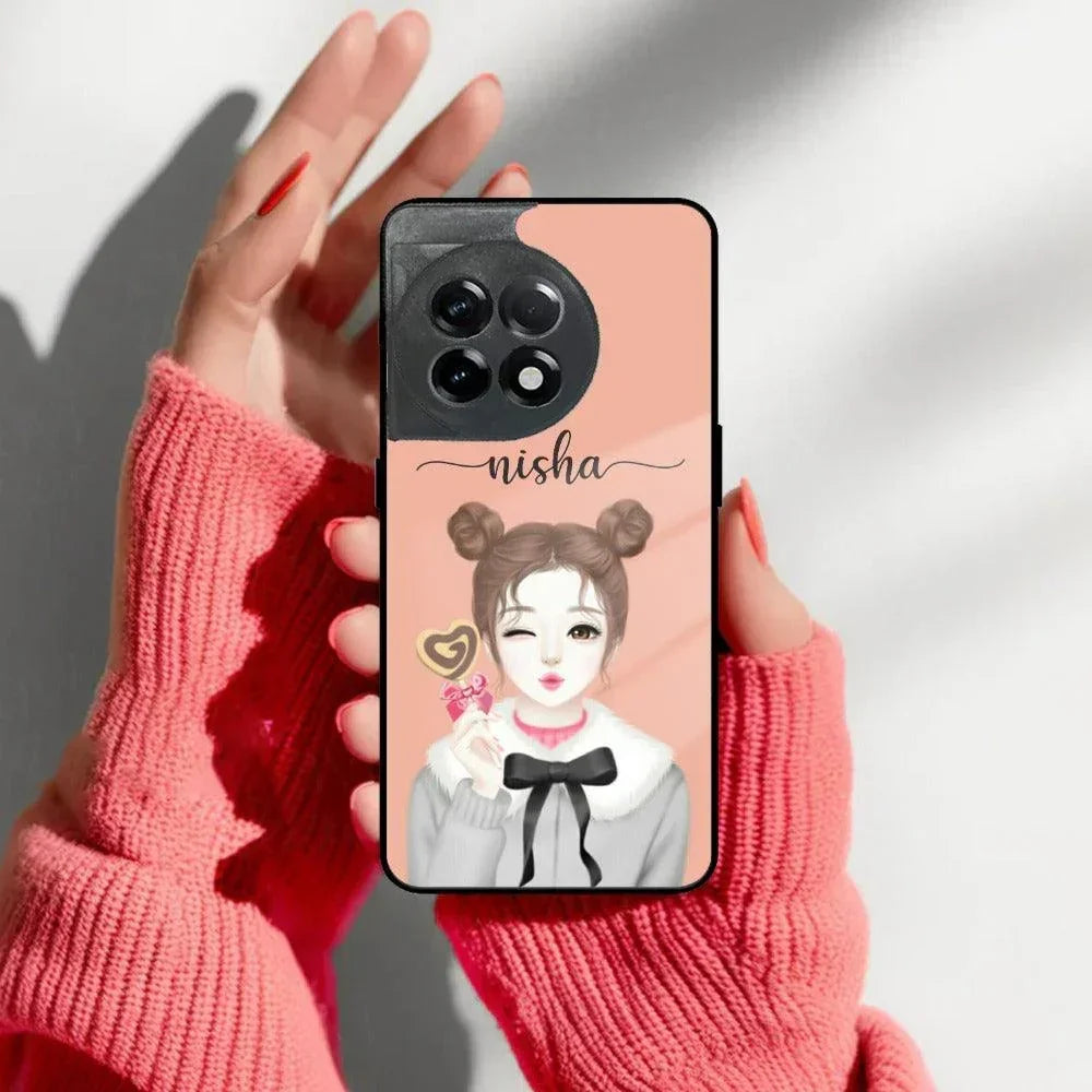 Candy Wink Customize Glass Case Cover For Oneplus - ShopOnCliQ