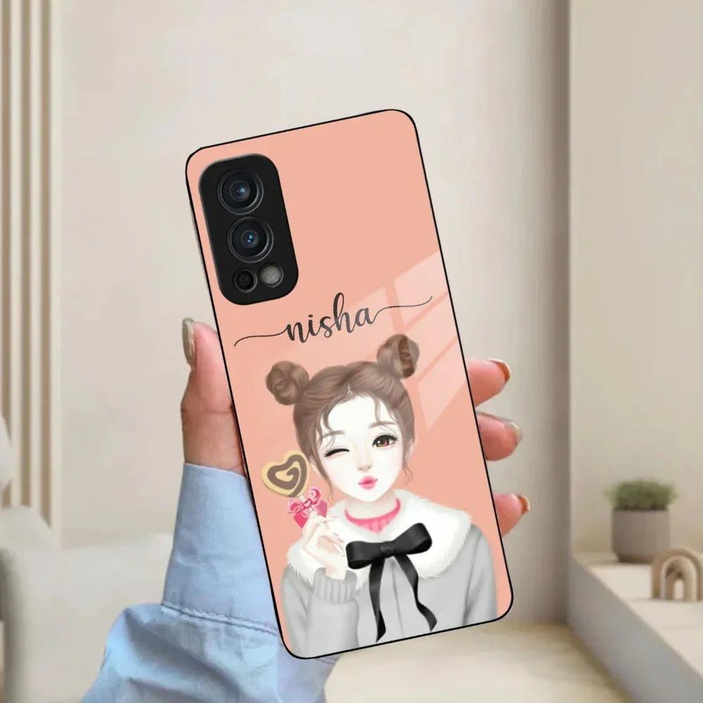 Candy Wink Customize Glass Case Cover For Oneplus - ShopOnCliQ
