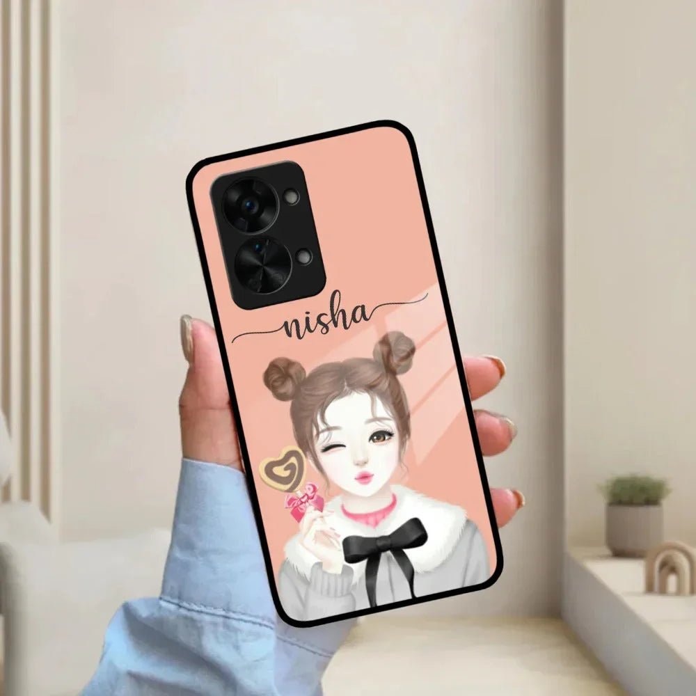 Candy Wink Customize Glass Case Cover For Oneplus - ShopOnCliQ