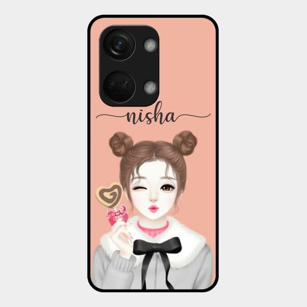 Candy Wink Customize Glass Case Cover For Oneplus Nord 3 5G