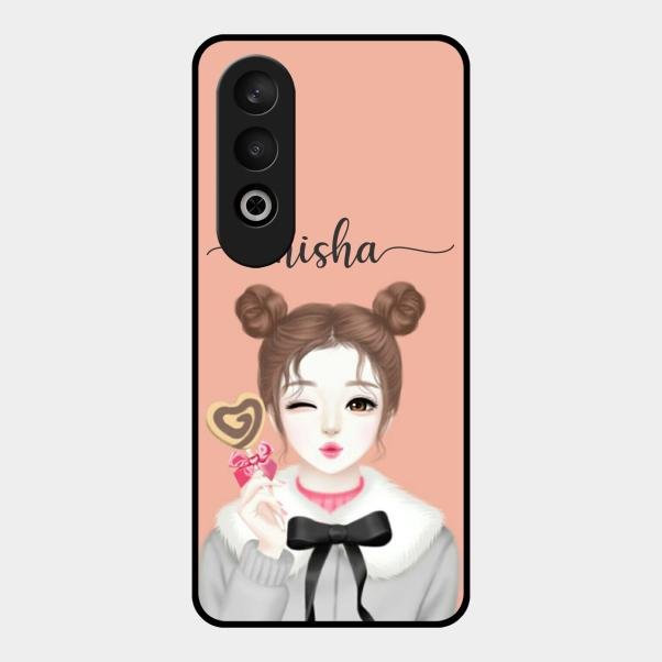 Candy Wink Customize Glass Case Cover For Oneplus Nord Ce 4 5G