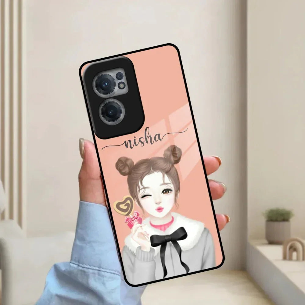 Candy Wink Customize Glass Case Cover For Oneplus - ShopOnCliQ