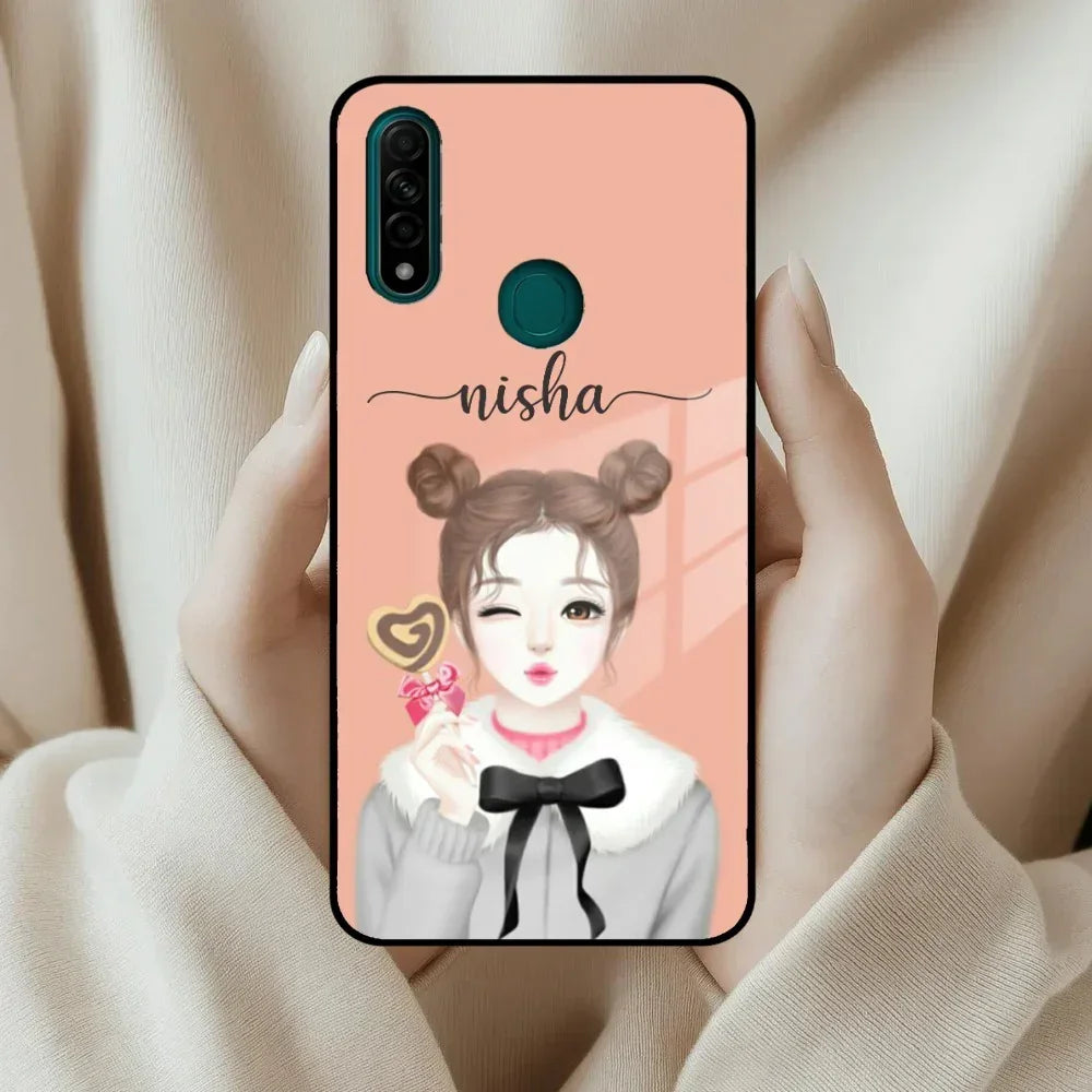 Candy Wink Customize Glass Case Cover For Oppo - ShopOnCliQ