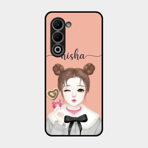 Candy Wink Customize Glass Case Cover For Oppo A5 5G