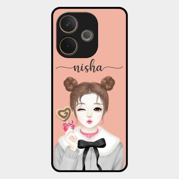 Candy Wink Customize Glass Case Cover For Oppo A5 Pro 5G