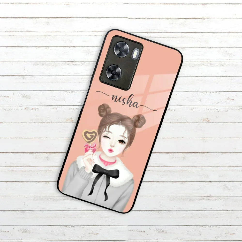 Candy Wink Customize Glass Case Cover For Oppo - ShopOnCliQ
