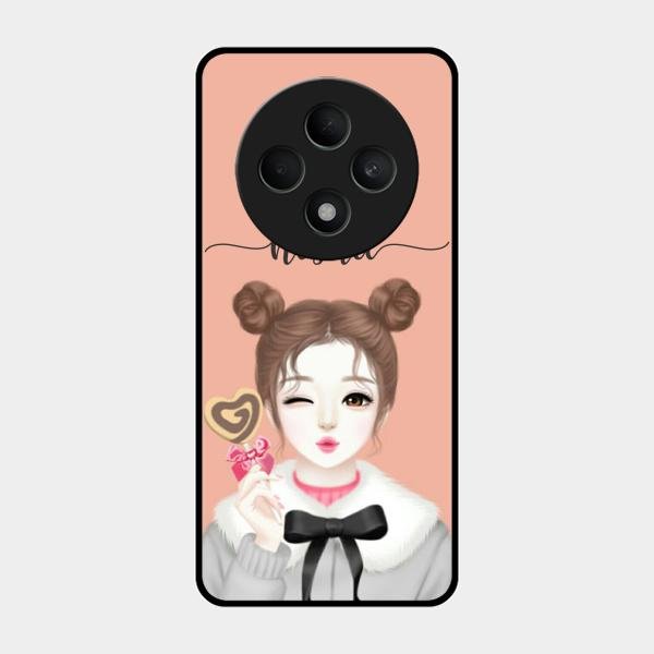 Candy Wink Customize Glass Case Cover For Oppo F27 5G
